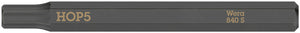 Wera 840 S Hex-Plus bits for impact screwdrivers 05018152001