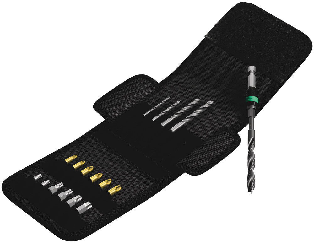 Wera 849/855/867/18 Wood Twist Drill Bits and Bits Set 05104653001