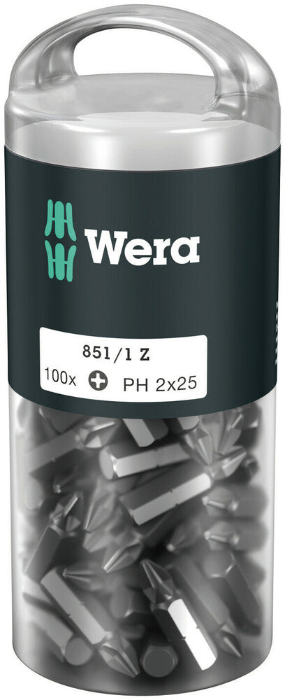 Wera 851/1 Z DIY 100 bits 05072441001