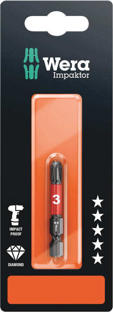 Wera 851/4 IMP DC SB Impaktor bits 05073957001