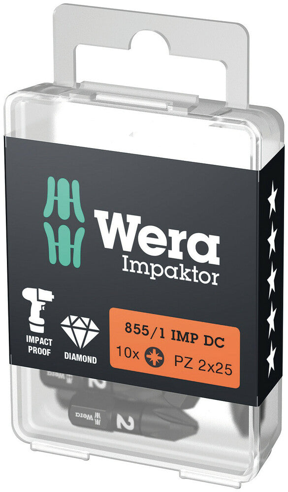 Wera 855/1 IMP DC PZ DIY Impaktor bits 05057621001