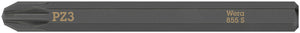 Wera 855 S Pozidriv bits for impact screwdrivers 05018165001