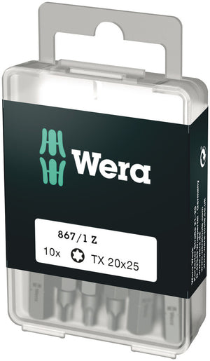 Wera 867/1 DIY TORX® bits 05072408001