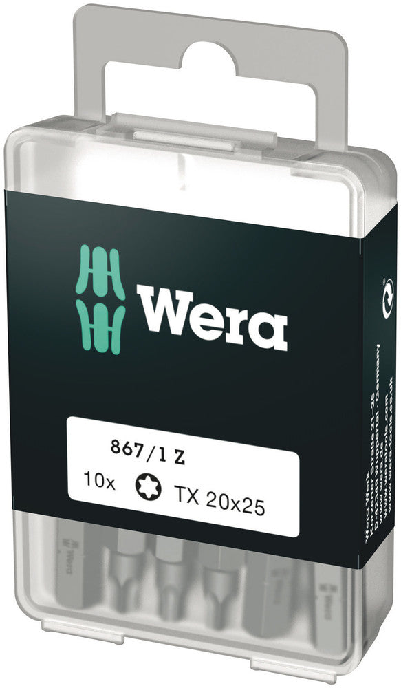 Wera 867/1 DIY TORX® bits 05072408001