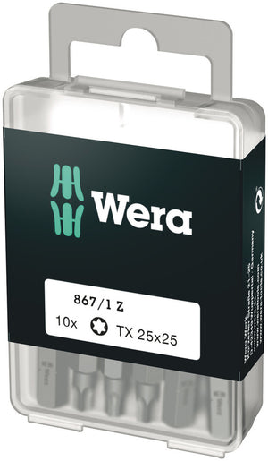 Wera 867/1 DIY TORX® bits 05072409001