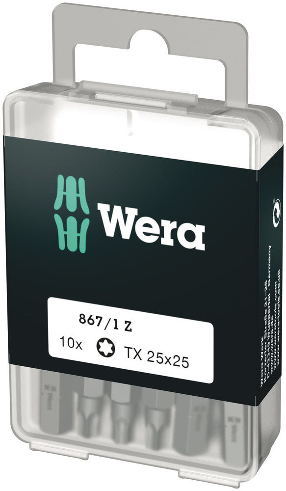 Wera 867/1 DIY TORX® bits 05072409001