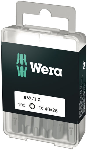 Wera 867/1 DIY TORX® bits 05072412001