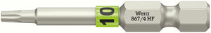 Wera 867/4 TORX® HF Bits with holding function 05060506001