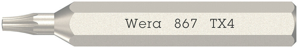 Wera 867/0 Micro bits for TORX® socket screws 05058102001