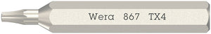 Wera 867/0 Micro bits for TORX® socket screws 05058102001