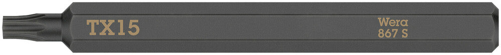 Wera 867 S TORX® bits for impact screwdrivers 05018166001