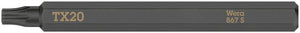 Wera 867 S TORX® bits for impact screwdrivers 05018167001