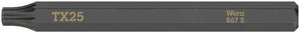 Wera 867 S TORX® bits for impact screwdrivers 05018168001