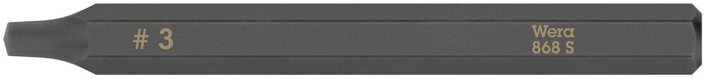 Wera 868 S Square head socket bits for impact screwdrivers 05018173001