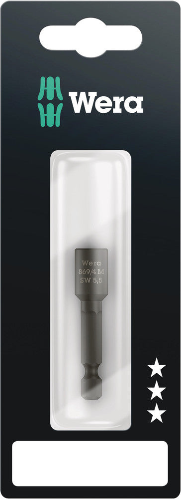 Wera 869/4 M SB Nutsetters, magnetic 05073500001