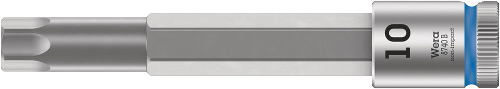 Wera 8740 B Zyklop Bit socket with 3/8" drive, with extra slim profile area 05003056001