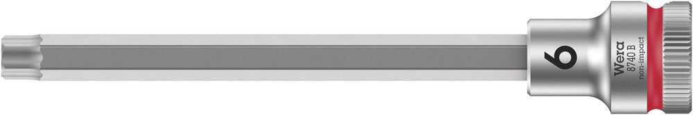 Wera 8740 B Zyklop Bit socket with 3/8" drive, with extra slim profile area 05003052001