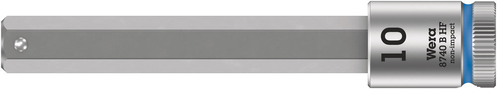 Wera 8740 B HF Zyklop bit socket with holding function, 3/8" drive 05003044001