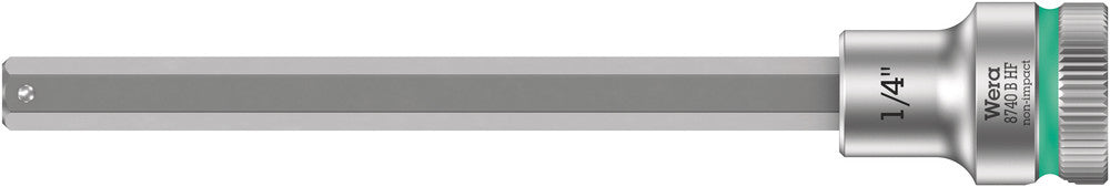 Wera 8740 B HF Zyklop bit socket with holding function, 3/8" drive 05003090001