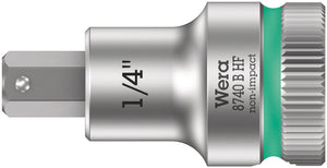 Wera 8740 B HF Zyklop bit socket with holding function, 3/8" drive 05003089001