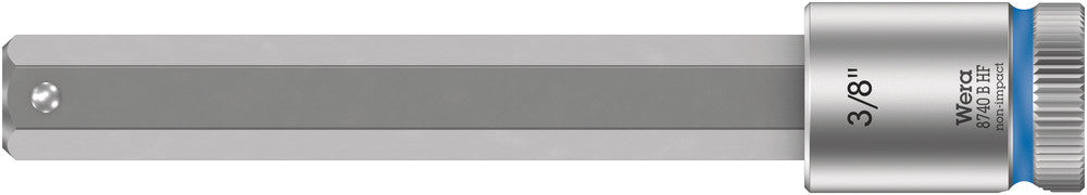 Wera 8740 B HF Zyklop bit socket with holding function, 3/8" drive 05003094001