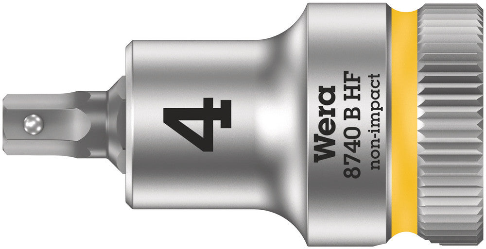 Wera 8740 B HF Zyklop bit socket with holding function, 3/8" drive 05003031001
