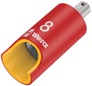 Wera 8740 B VDE HF Zyklop Hex bit socket, insulated, with holding function, 3/8" drive 05004902001