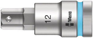 Wera 8740 C HF Zyklop bit socket with 1/2" drive with holding function 05003826001