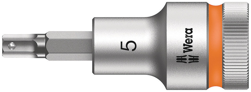 Wera 8740 C HF Zyklop bit socket with 1/2" drive with holding function 05003821001