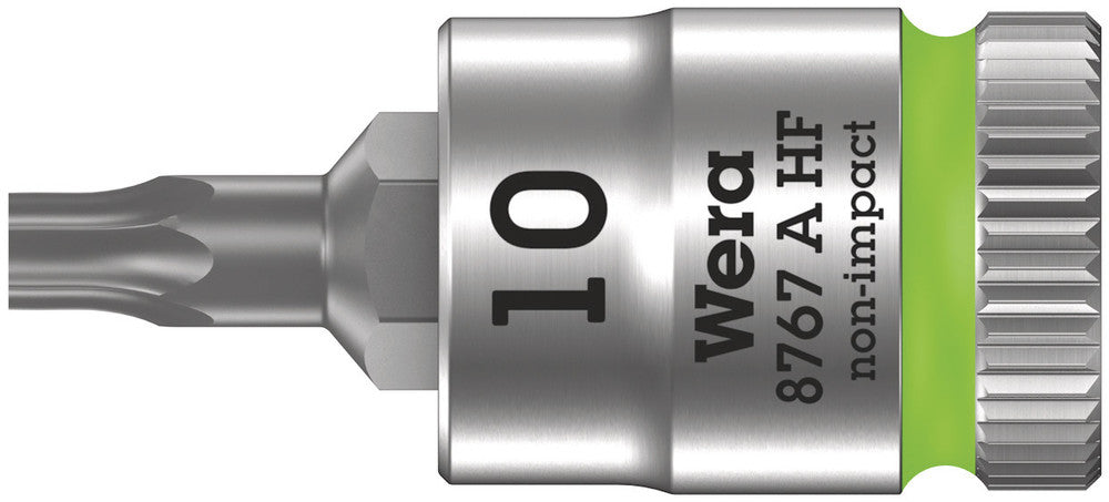 Wera 8767 A HF TORX® Zyklop bit socket with holding function, 1/4" drive 05003362001
