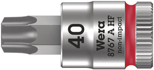 Wera 8767 A HF TORX® Zyklop bit socket with holding function, 1/4" drive 05003371001