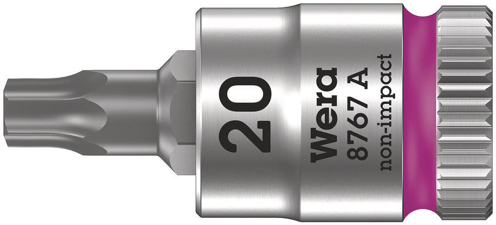 Wera 8767 A TORX® Zyklop bit socket, 1/4" drive 05003391001