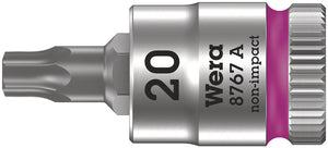 Wera 8767 A TORX® Zyklop bit socket, 1/4" drive 05003391001