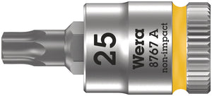 Wera 8767 A TORX® Zyklop bit socket, 1/4" drive 05003392001