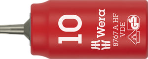 Wera 8767 A VDE HF TORX® Zyklop Bit socket, insulated, with 1/4" drive, with holding function 05005920001