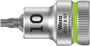 Wera 8767 B HF TORX® Zyklop bit socket with holding function, 3/8" drive 05003059001