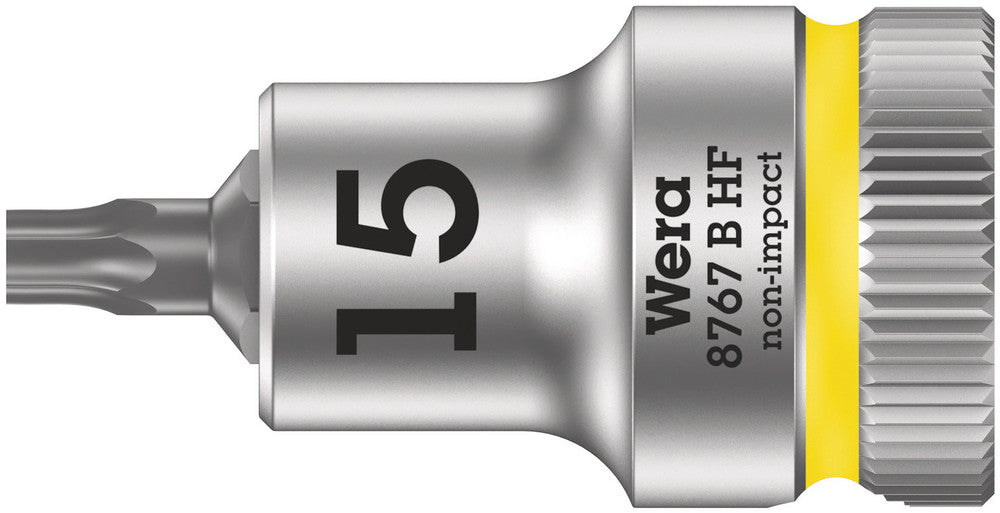 Wera 8767 B HF TORX® Zyklop bit socket with holding function, 3/8" drive 05003060001
