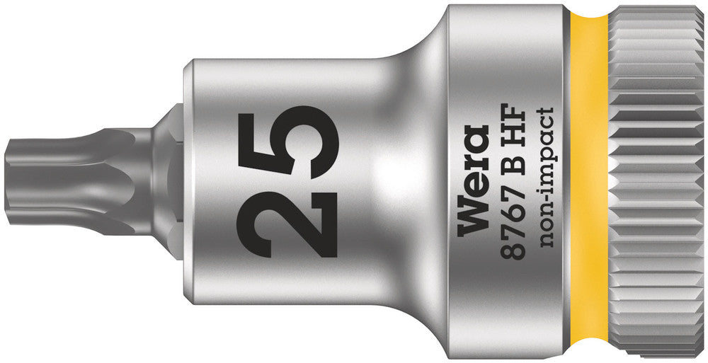 Wera 8767 B HF TORX® Zyklop bit socket with holding function, 3/8" drive 05003062001