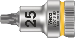 Wera 8767 B HF TORX® Zyklop bit socket with holding function, 3/8" drive 05003062001