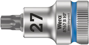Wera 8767 B HF TORX® Zyklop bit socket with holding function, 3/8" drive 05003064001