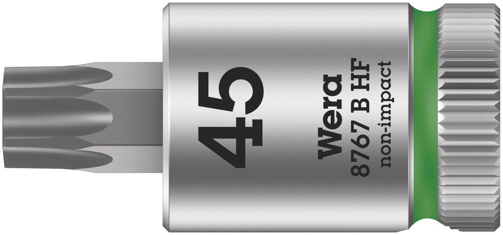 Wera 8767 B HF TORX® Zyklop bit socket with holding function, 3/8" drive 05003070001