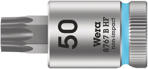 Wera 8767 B HF TORX® Zyklop bit socket with holding function, 3/8" drive 05003072001
