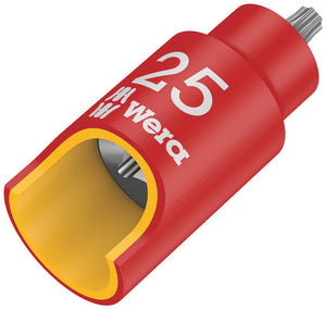 Wera 8767 A VDE HF TORX® Zyklop Bit socket, insulated, with 1/4" drive, with holding function 05005920001