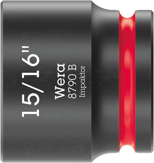 Wera 8790 B Impaktor socket with 3/8" drive 05005525001