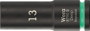 Wera 8790 B Impaktor Deep Socket with 3/8" drive 05005554001