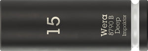 Wera 8790 B Impaktor Deep Socket with 3/8" drive 05005556001