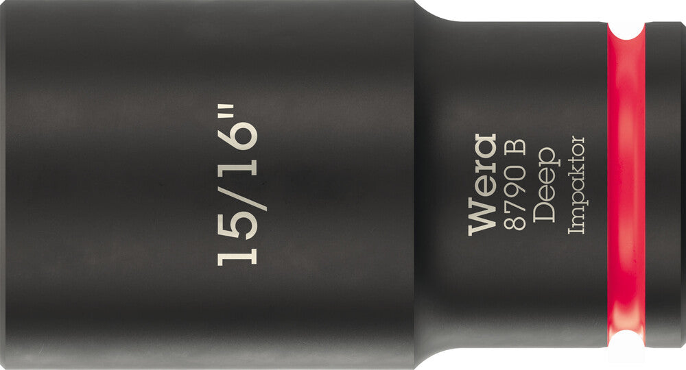 Wera 8790 B Impaktor Deep Socket with 3/8" drive 05005575001