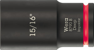 Wera 8790 B Impaktor Deep Socket with 3/8" drive 05005575001