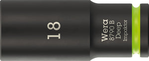 Wera 8790 B Impaktor Deep Socket with 3/8" drive 05005559001