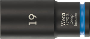 Wera 8790 B Impaktor Deep Socket with 3/8" drive 05005560001